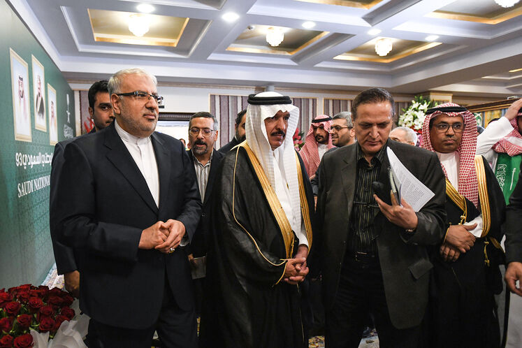 Photos/Iran’s oil minister attends 93rd Saudi National Day ceremony