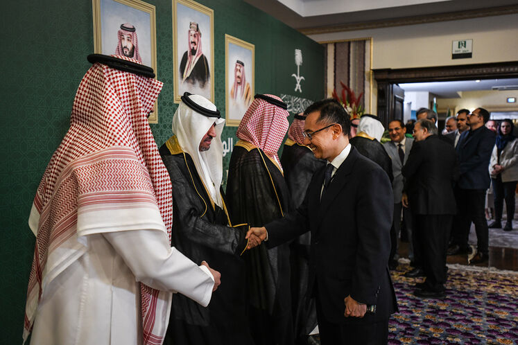 Photos/Iran’s oil minister attends 93rd Saudi National Day ceremony