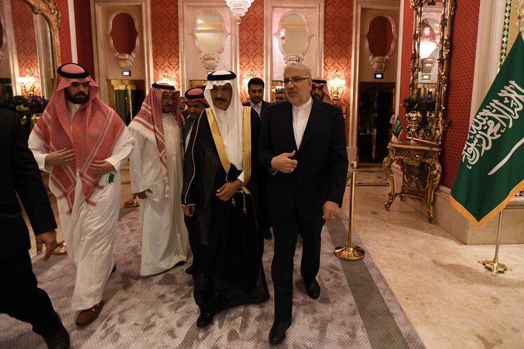 Photos/Iran’s oil minister attends 93rd Saudi National Day ceremony