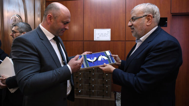 photos – Meeting between Iranian oil minister, Belarusian industry minister