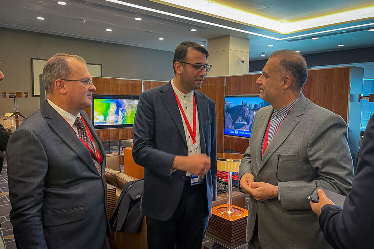 photos – Owji welcomed by Iran’s ambassador to Moscow ahead of Russian Energy Week International Forum