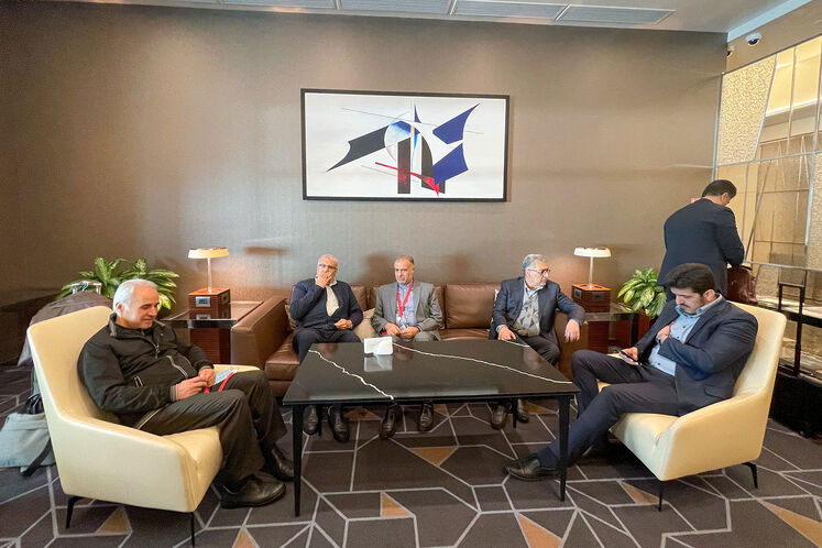 photos – Owji welcomed by Iran’s ambassador to Moscow ahead of Russian Energy Week International Forum