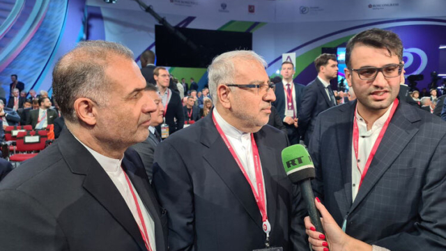 photos – Iranian oil minister’s visit to Moscow