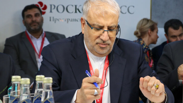 photos – Iranian oil minister’s visit to Moscow