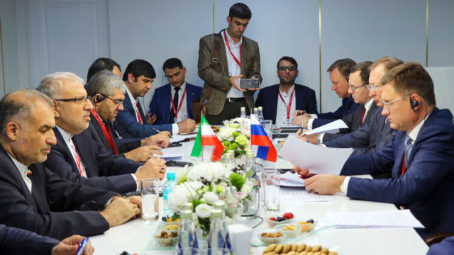 photos – Iranian oil minister’s visit to Moscow