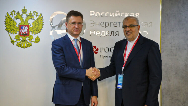 photos – Iranian oil minister’s visit to Moscow