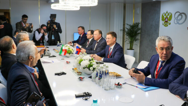 photos – Iranian oil minister’s visit to Moscow
